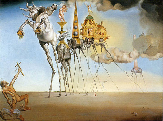 徒然に偏執狂的批判的方法の画家『サルバドール・ダリ』: 賢者の石ころ
